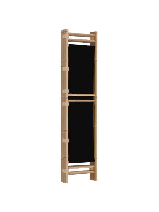 Istabas aizslietnis, 3 paneļi, 120 cm, bambuss un audekls