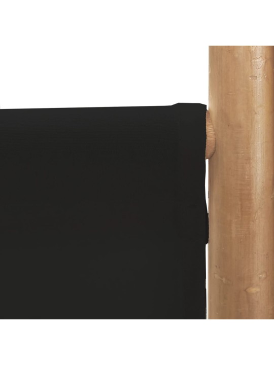 Istabas aizslietnis, 3 paneļi, 120 cm, bambuss un audekls