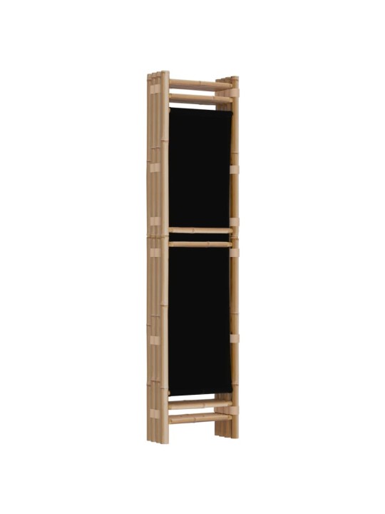 Istabas aizslietnis, 4 paneļi, 160 cm, bambuss un audekls