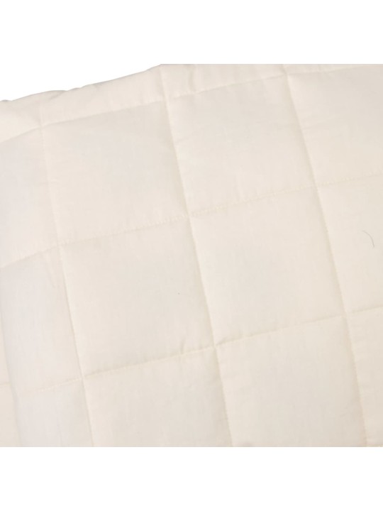Smaguma sega, gaišas krēmkrāsas, 235x290 cm, 11 kg, audums