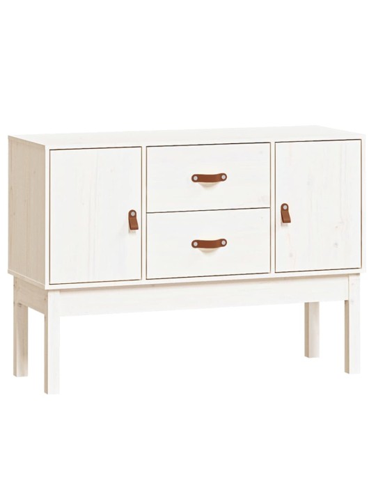Kumode, balta, 100x40x78 cm, priedes masīvkoks