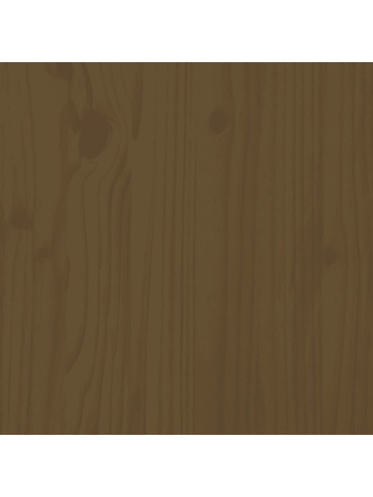 Kumode, medus brūna, 110x40x78 cm, priedes masīvkoks
