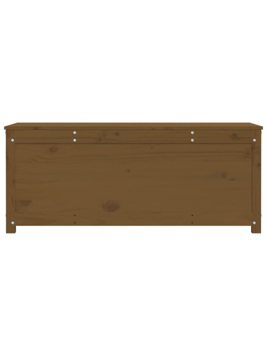 Uzglabāšanas kaste, brūna, 110x50x45,5 cm, priedes masīvkoks