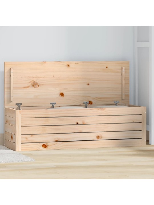 Uzglabāšanas kaste, 109x36,5x33 cm, priedes masīvkoks
