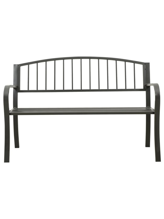Dārza sols, pelēks, 120 cm, tērauds