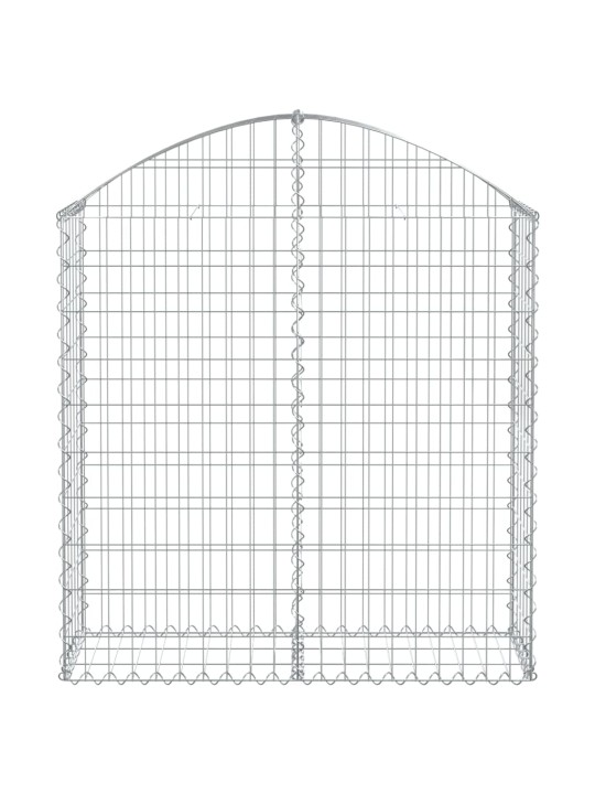 Arkveida gabiona grozs, 100x30x100/120 cm, cinkota dzelzs