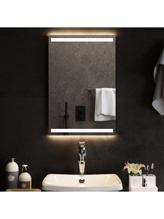 Vannasistabas spogulis ar led, 40x60 cm