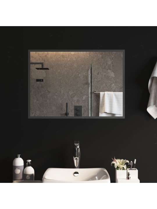 Vannasistabas spogulis ar led, 50x70 cm