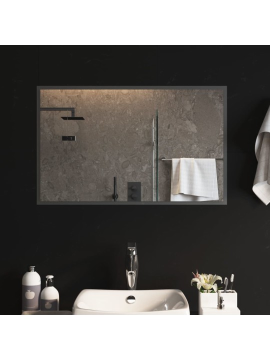Vannasistabas spogulis ar led, 50x80 cm