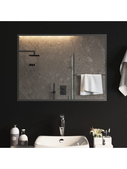 Vannasistabas spogulis ar led, 60x80 cm