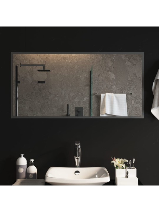 Vannasistabas spogulis ar led, 50x100 cm