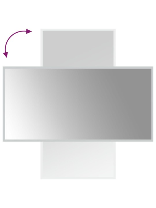 Vannasistabas spogulis ar led, 50x100 cm