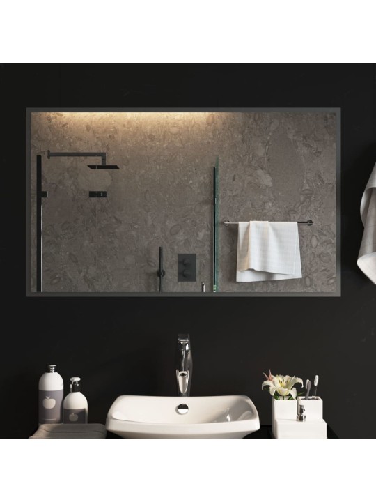 Vannasistabas spogulis ar LED, 60x100 cm