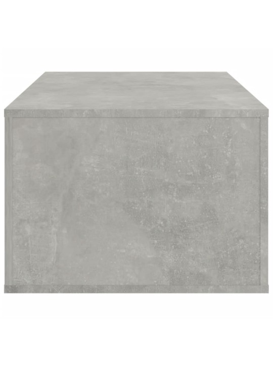 Kafijas galdiņš, betonpelēks, 100x50,5x35 cm, inženierijas koks