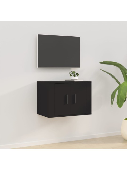 Sienas tv skapītis, 57x34,5x40 cm, melns