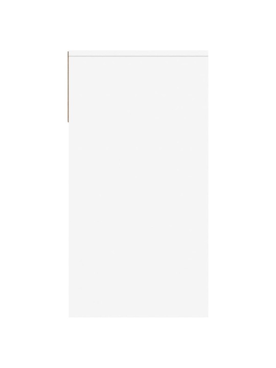 Konsoles galdiņš, balts, 100x39x75 cm, inženierijas koks