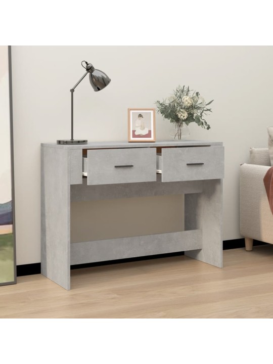 Kafijas galdiņš, betona pelēks, 100x39x75 cm