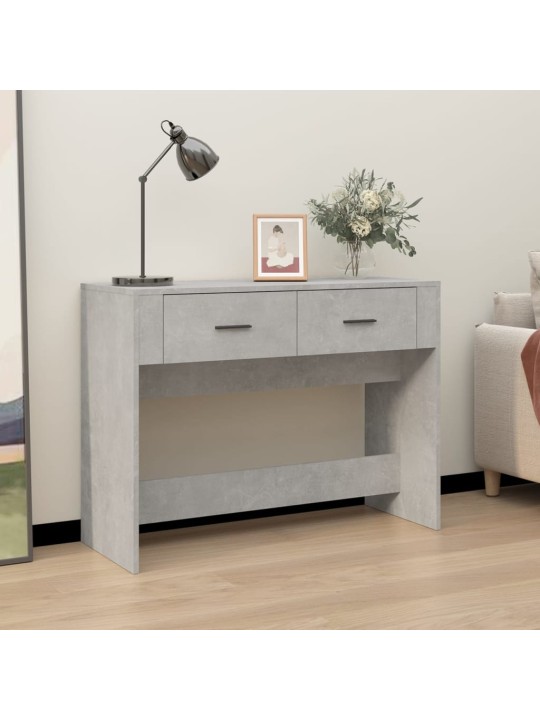 Kafijas galdiņš, betona pelēks, 100x39x75 cm
