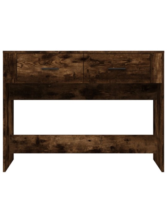 Konsoles galdiņš, kvēpināta ozolkoka, 100x39x75 cm