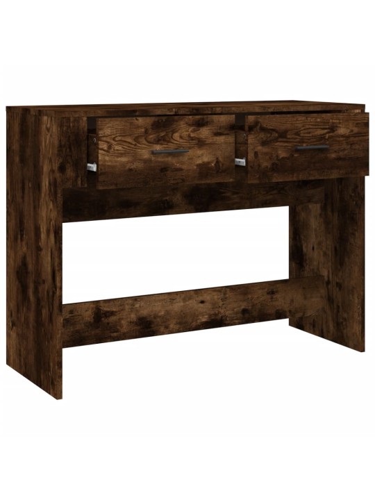 Konsoles galdiņš, kvēpināta ozolkoka, 100x39x75 cm