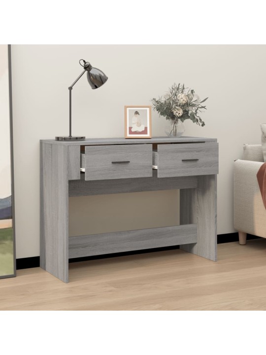 Kafijas galdiņš, pelēcīga ozolkoka, 100x39x75 cm