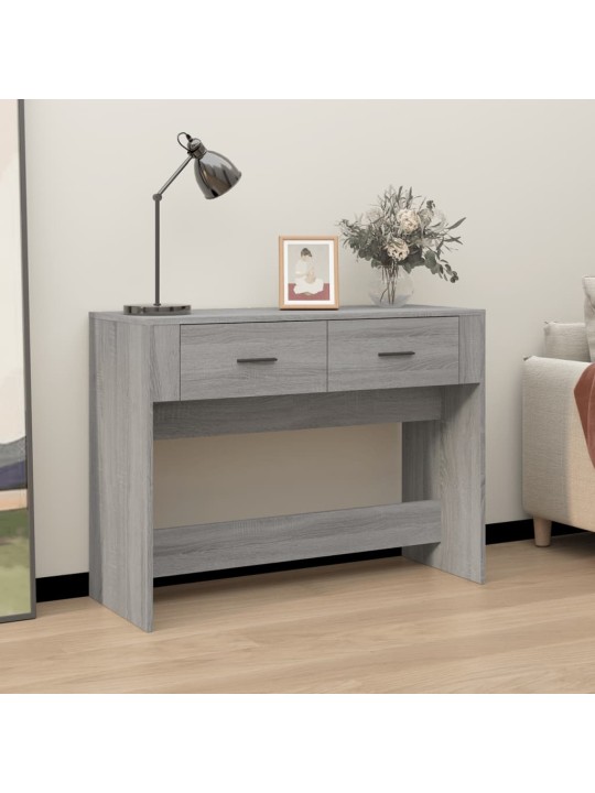 Kafijas galdiņš, pelēcīga ozolkoka, 100x39x75 cm