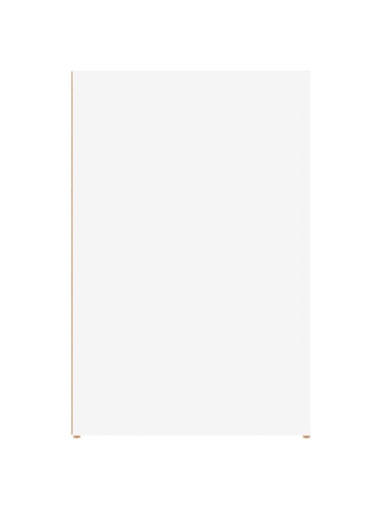 Rakstāmgalds, balts, 100x49x75 cm, inženierijas koks