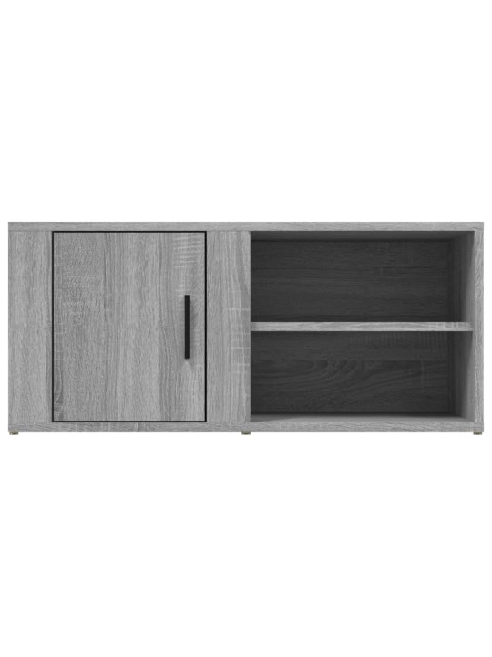 Tv skapītis, pelēcīga ozolkoka, 80x31,5x36 cm