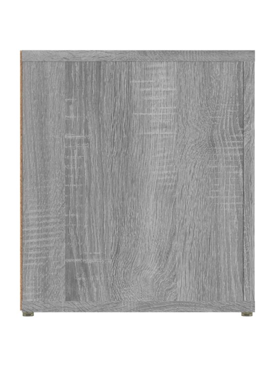 Tv skapītis, pelēcīga ozolkoka, 80x31,5x36 cm