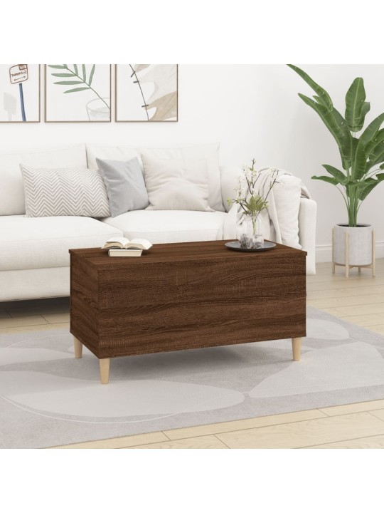 Kafijas galdiņš, ozolkoka, 90x44,5x45 cm, inženierijas koks