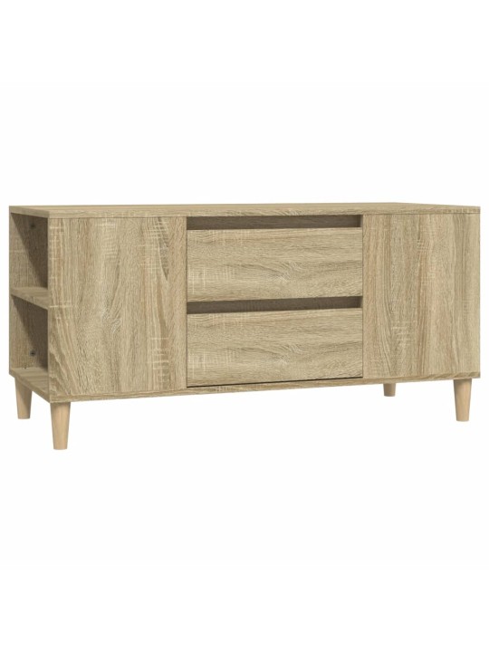 Tv skapītis, sonomas ozola, 102x44,5x50 cm, inženierijas koks