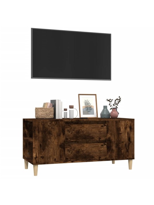 Tv skapītis, ozolkoka krāsa, 102x44,5x50 cm, inženierijas koks