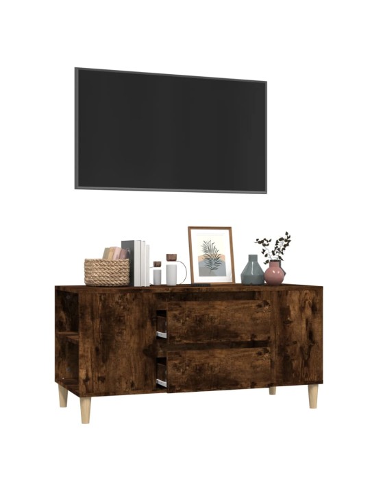 Tv skapītis, ozolkoka krāsa, 102x44,5x50 cm, inženierijas koks