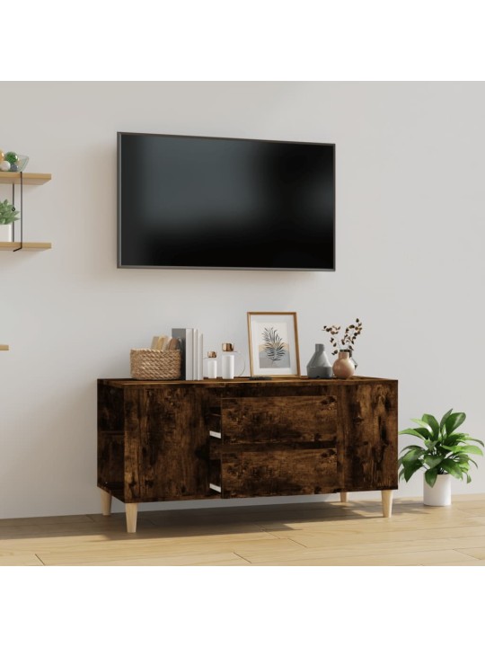 Tv skapītis, ozolkoka krāsa, 102x44,5x50 cm, inženierijas koks