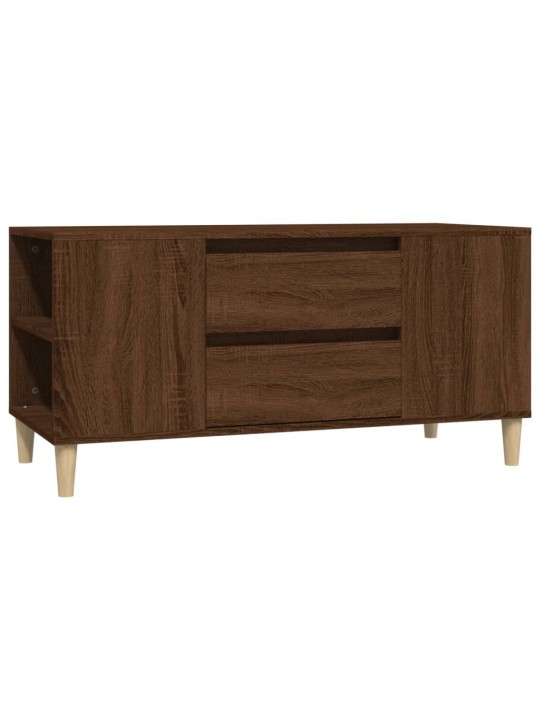 Tv skapītis, ozolkoka krāsa, 102x44,5x50 cm, inženierijas koks