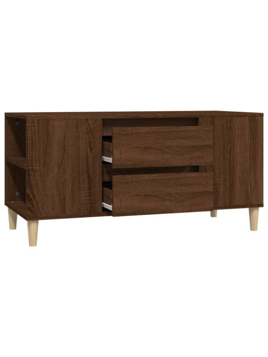 Tv skapītis, ozolkoka krāsa, 102x44,5x50 cm, inženierijas koks