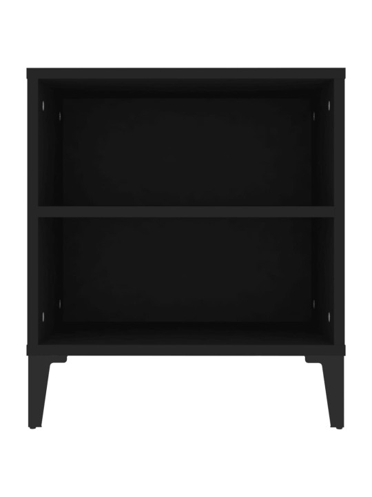 Tv skapītis, melns, 102x44,5x50 cm, inženierijas koks