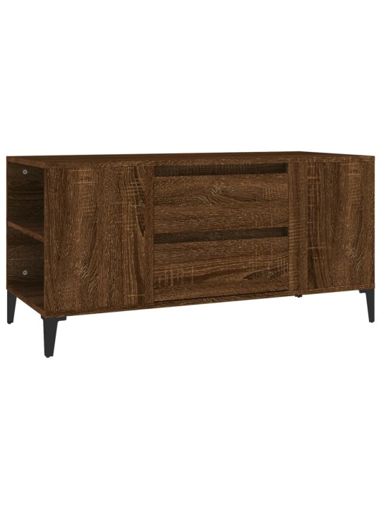 Tv skapītis, ozolkoka krāsa, 102x44,5x50 cm, inženierijas koks