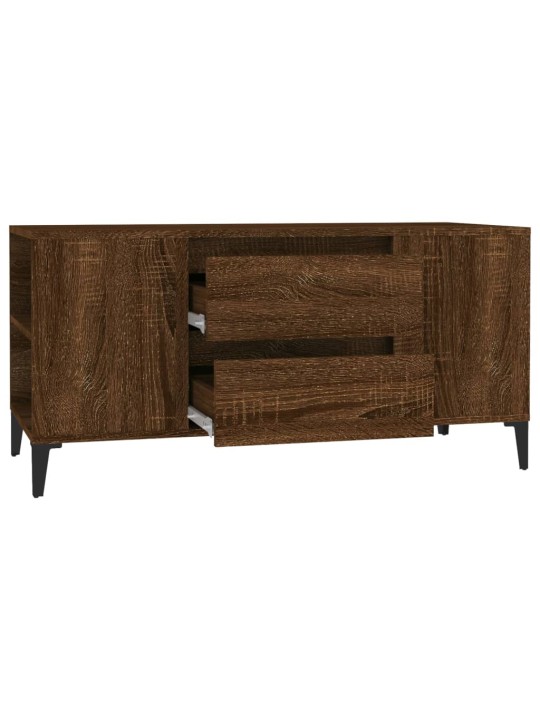 Tv skapītis, ozolkoka krāsa, 102x44,5x50 cm, inženierijas koks