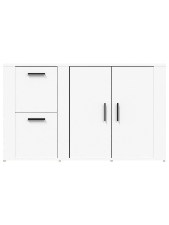 Kumode, balta, 100x33x59,5 cm, inženierijas koks