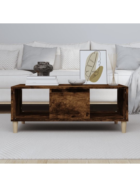 Kafijas galdiņš, ozolkoka, 90x50x36,5 cm, inženierijas koks