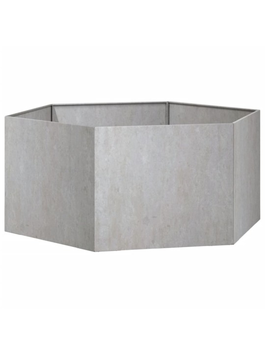 Dārza puķu kaste, rūsas krāsā, 90x90x45 cm, kortena tērauds