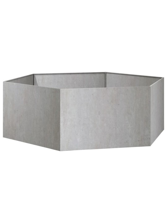 Dārza puķu kaste, rūsas krāsā, 138x120x45 cm, kortena tērauds