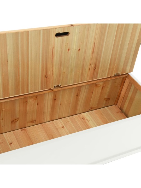 Sols, 107x45x75,5 cm, balts, egles masīvkoks