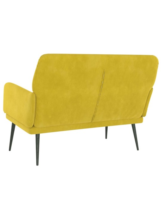 Sols, 108x79x79 cm, dzeltens samts