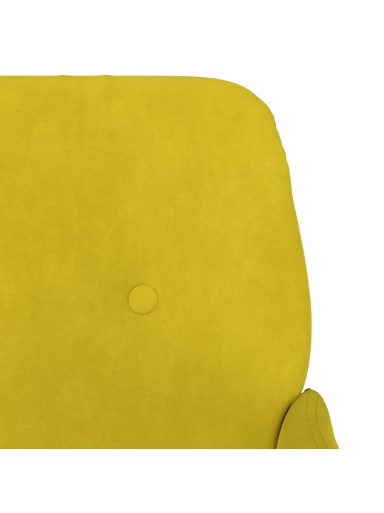 Sols, 108x79x79 cm, dzeltens samts