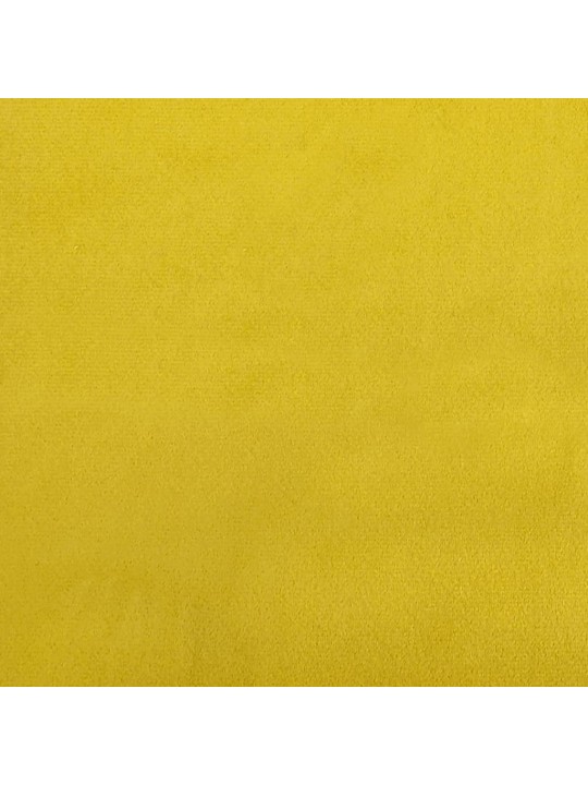 Sols, 108x79x79 cm, dzeltens samts