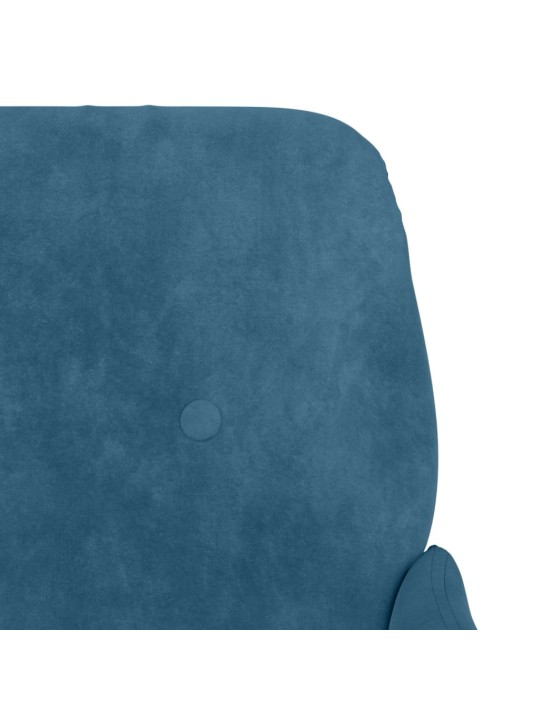 Sols, 108x79x79 cm, zila samts