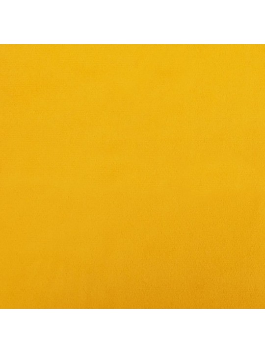 Atpūtas krēsls, dzeltens, 63x76x80 cm, samts