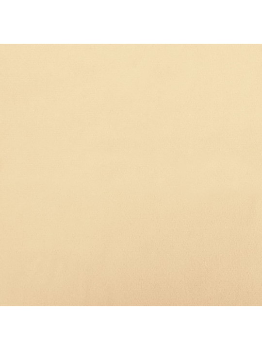 Atpūtas krēsls, krēmkrāsas, 63x76x80 cm, samts